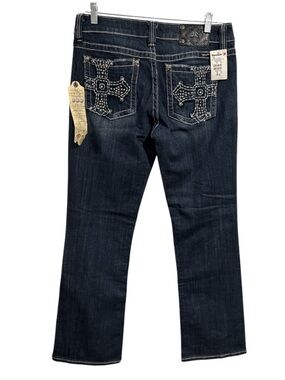Miss Me jeans embellished boot cut NeW waist 32